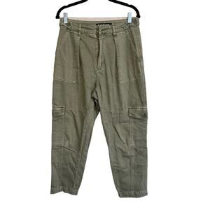 Blue Revival Womens Cargo Pants Olive 28